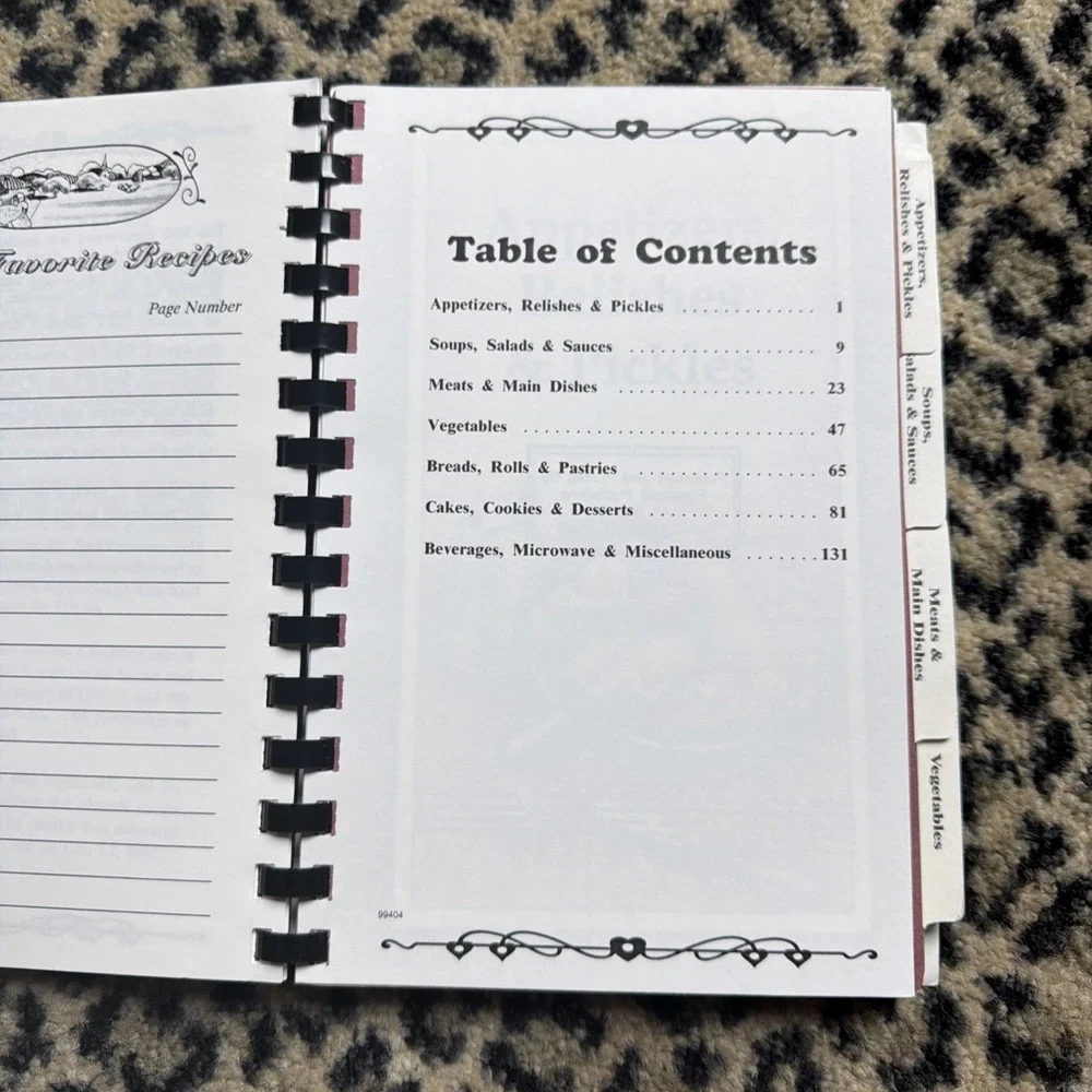 Elizabeth Lutheran Church Altar Guild Caldwell TX Cookbook 2004 Community Spiral